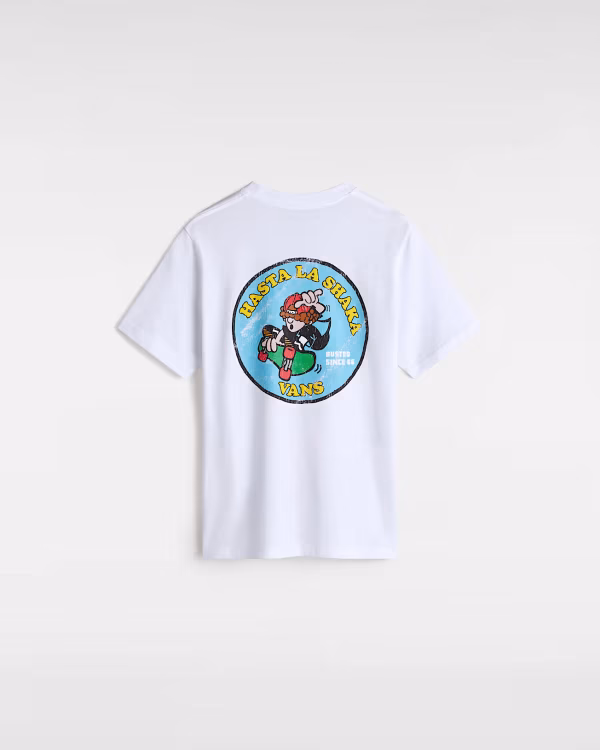 T shirt bianca Shaka ragazzi 8/14 anni - Vans