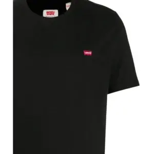 T shirt nera logo piccolo - Levi's