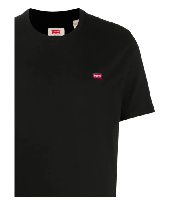 T shirt nera logo piccolo - Levi's