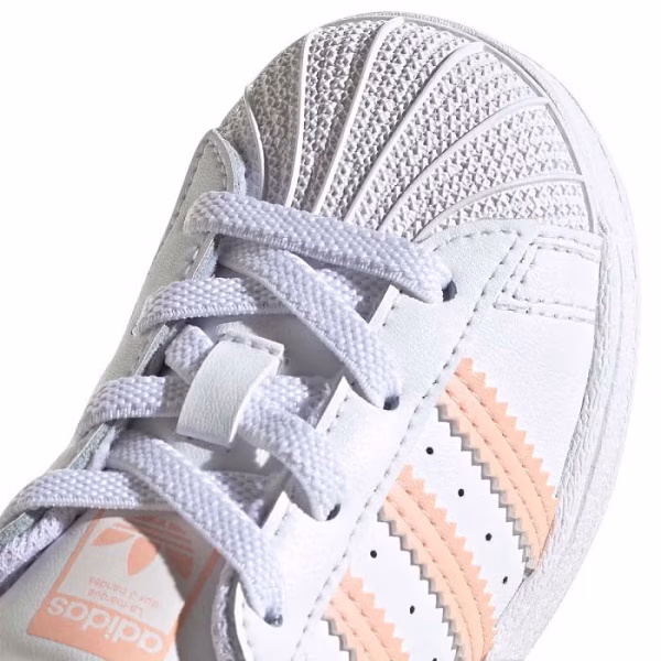 Adidas Superstar Bianco/Rosa - Adidas - immagine 2
