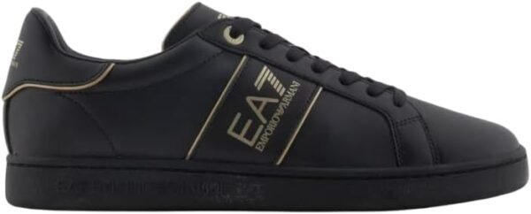 Armani Sneakers donna nere/oro in pelle - Armani