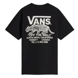 T shirt nera Tiger ragazzi 8/14 anni - Vans