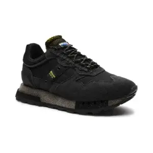 Blauer sneakers in pelle - Blauer