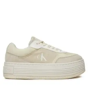 Calvin Klein Bold Flat Low Beige - Calvin Klein