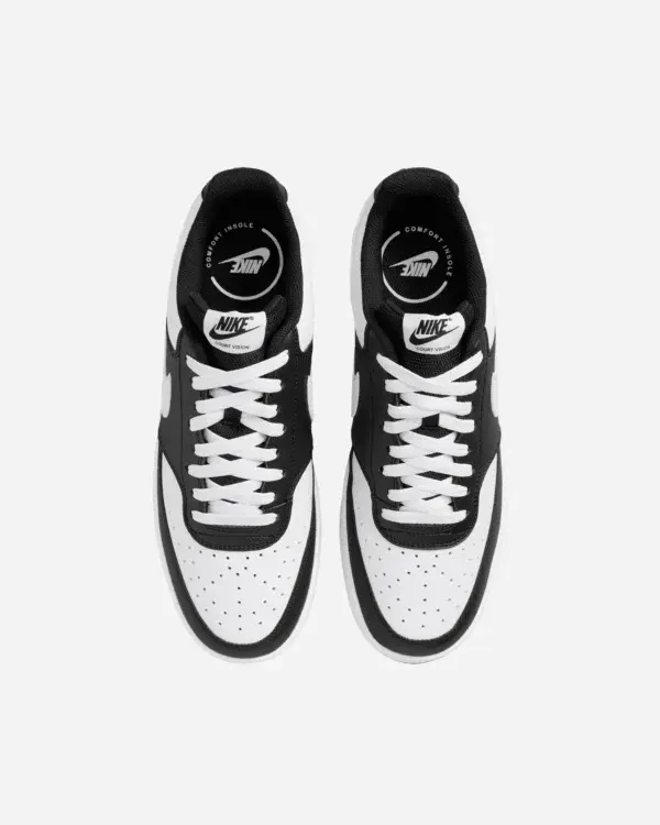 Nike Court Vision Low Bianco/Nero - Nike - immagine 2