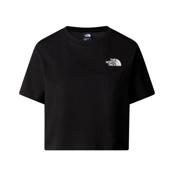 T shirt cropped nera - The North Face
