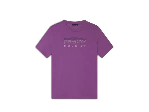 T shirt viola - Freddy