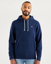 Felpa con cappuccio blu - Levi's