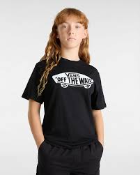 T shirt nera ragazzi 8/14 anni - Vans