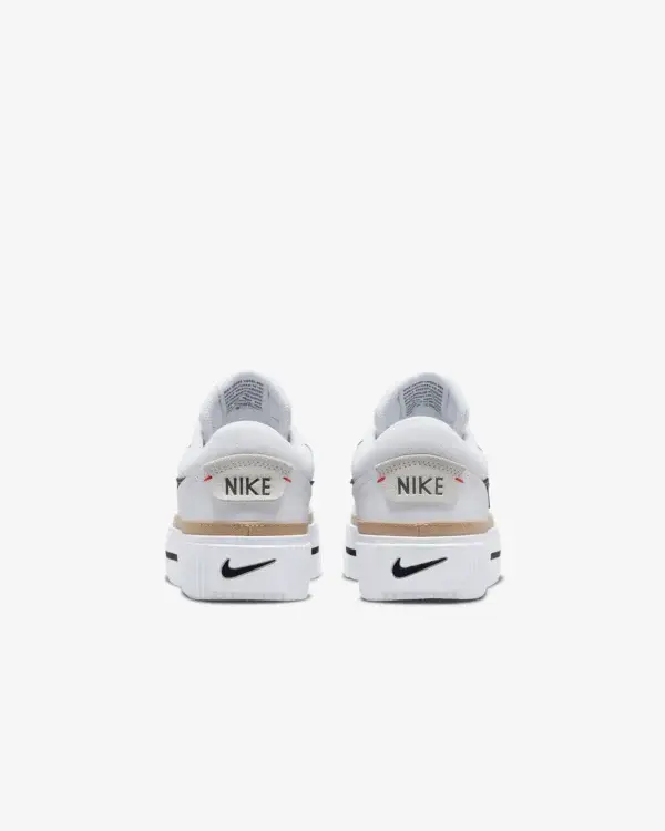 Nike Court Legacy lift Bianco - Nike - immagine 2