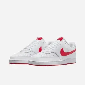 Nike Court Vision Lo Bianco/Rosso - Nike