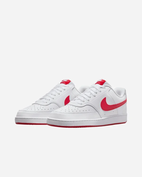 Nike Court Vision Lo Bianco/Rosso - Nike