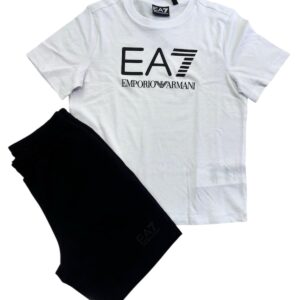 Completo t shirt/short bambino bianco - Armani