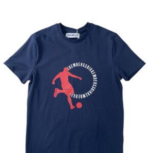 T shirt blu stampata - Bikkembergs