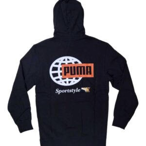 Felpa stampata con cappuccio - Puma