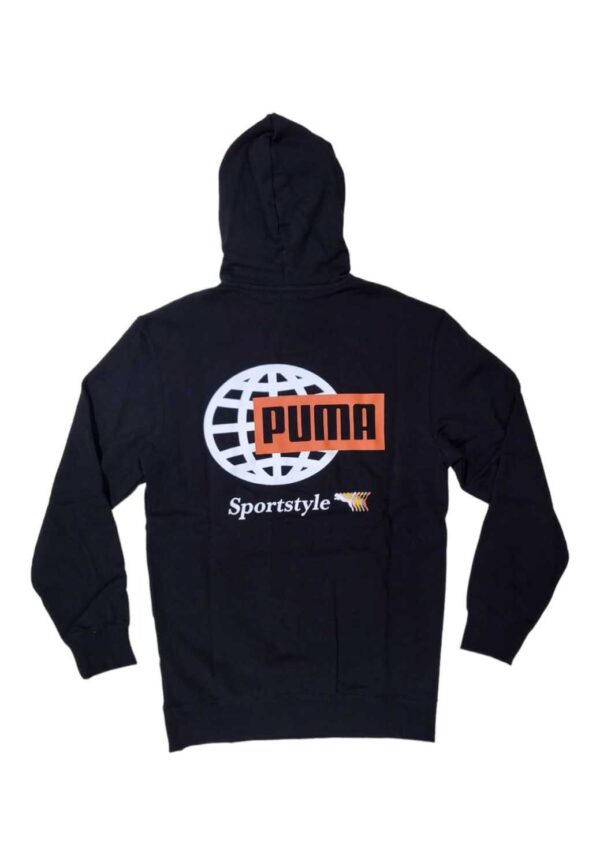 Felpa stampata con cappuccio - Puma