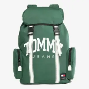 Tommy Hilfiger Zaino Stringato Verde - Tommy Hilfiger