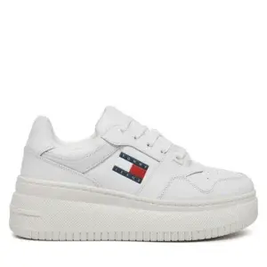 Tommy Hilfiger Retro Basket Bianco - Tommy Jeans