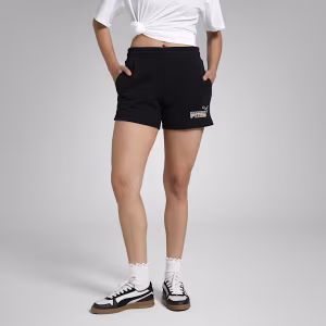 Short neri logo multicolor - Puma