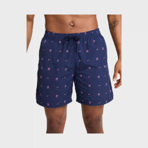Costume da bagno pantaloncino blu logato - Nike