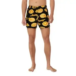 Costume da bagno stampa waffle nero - Nike