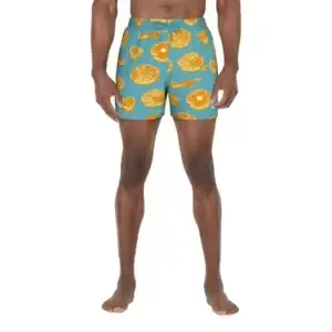 Costume da bagno stampa waffle turchese - Nike