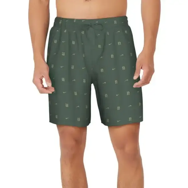 Costume da bagno pantaloncino verde logato - Nike